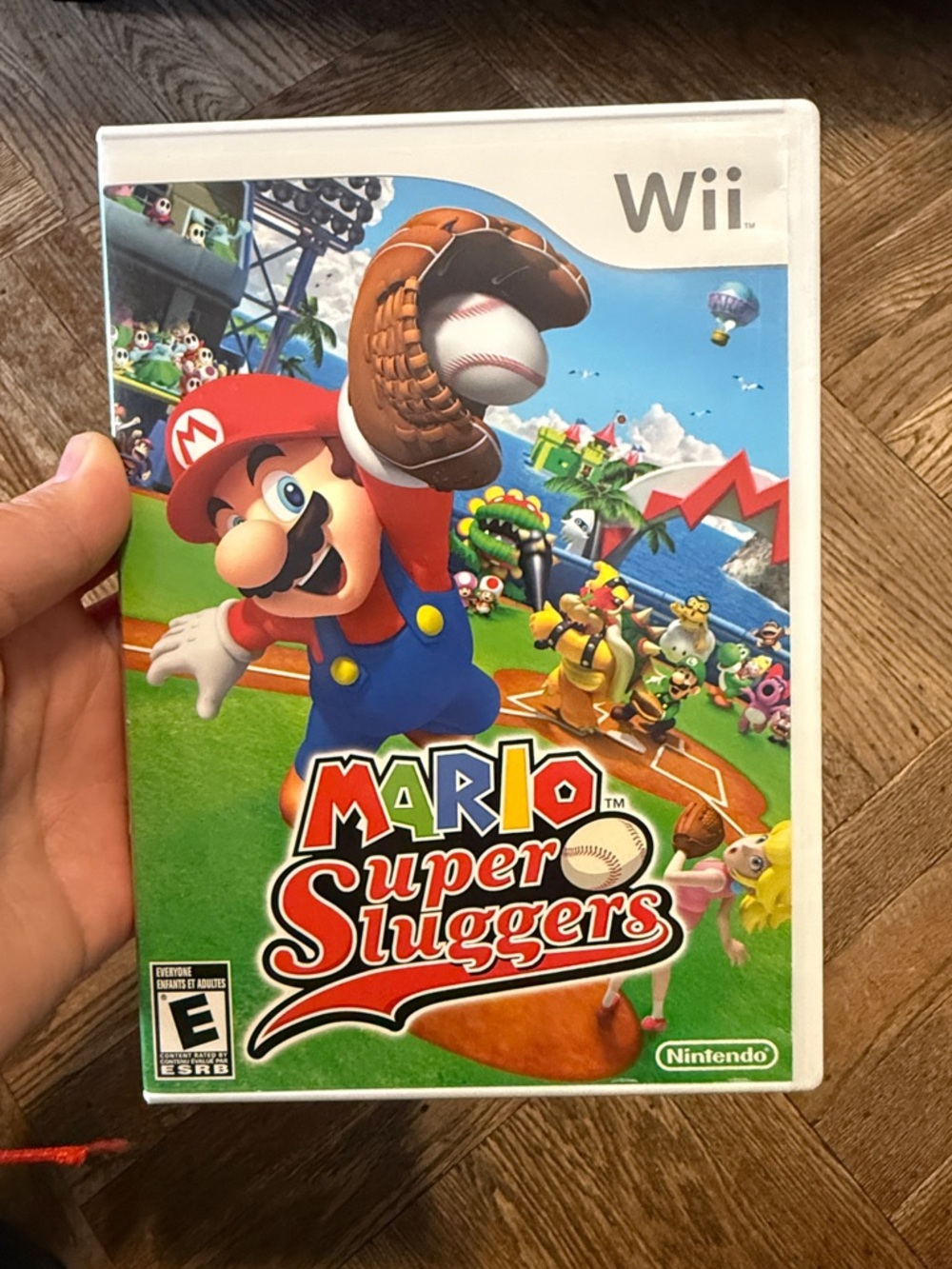 Nintendo Mario Super Sluggers - White Case with Multicolor Cover Art